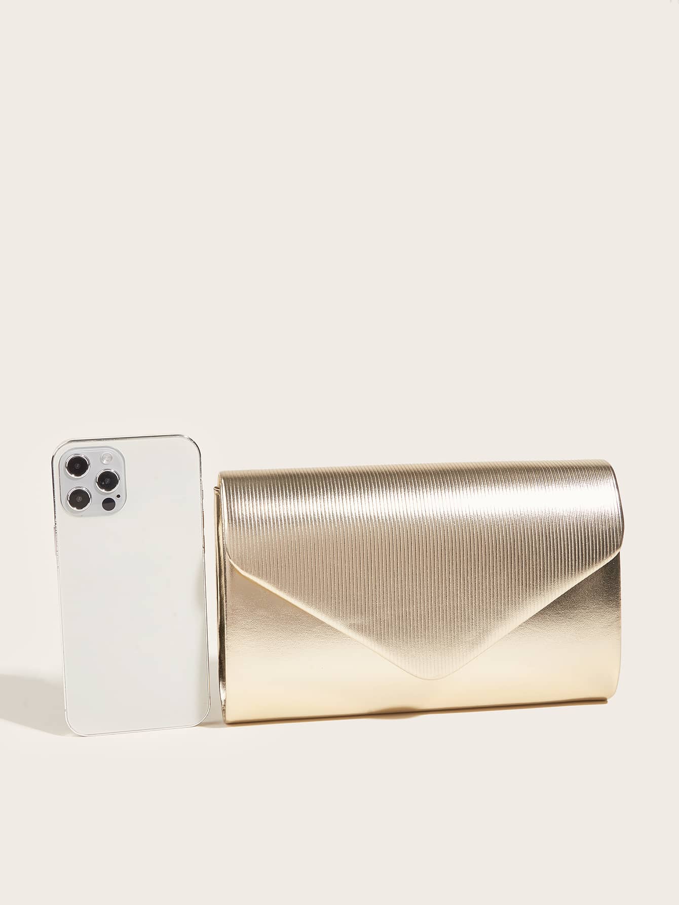 Guld Clutch - Selskabstaske