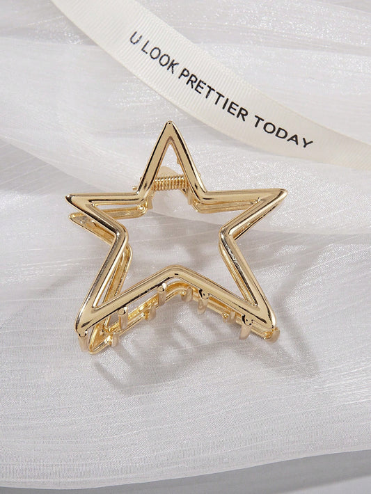 Gylden Stjerne Hårklemme