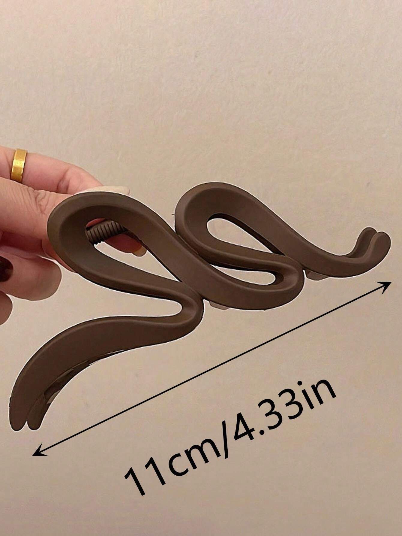 Brun Hårklemme - i Smart Snoet Design