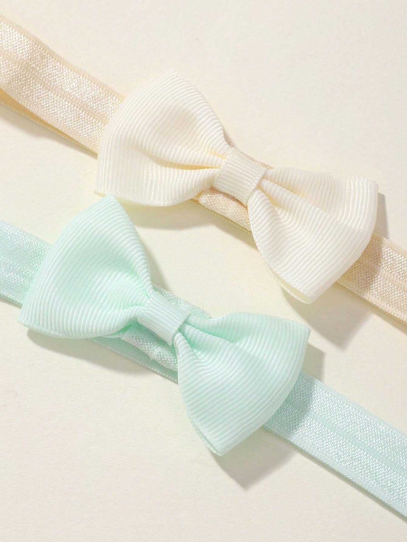 5 Stk Baby Hårbånd med Sløjfer