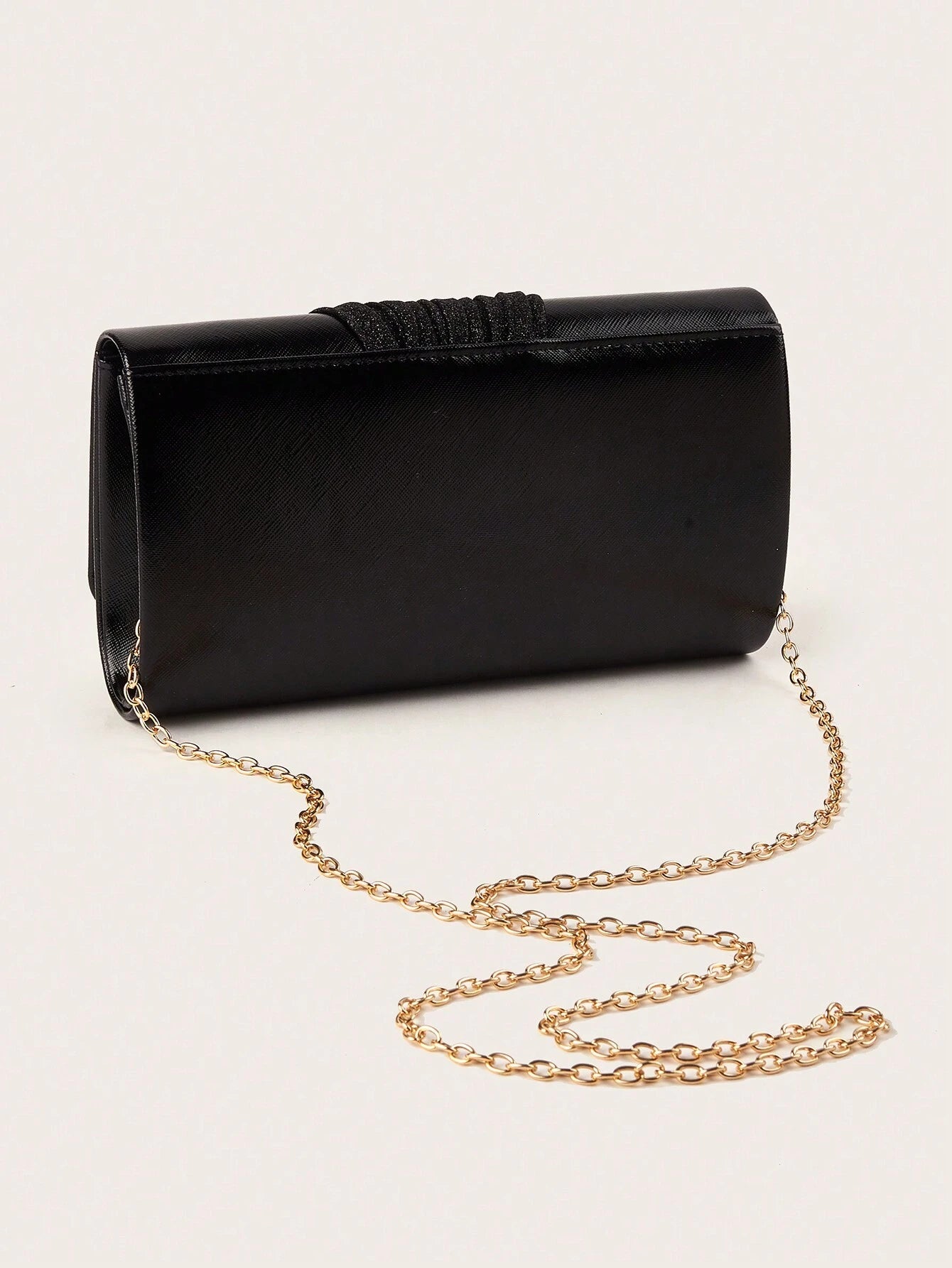 Clutch Taske - i Sort & Glitter