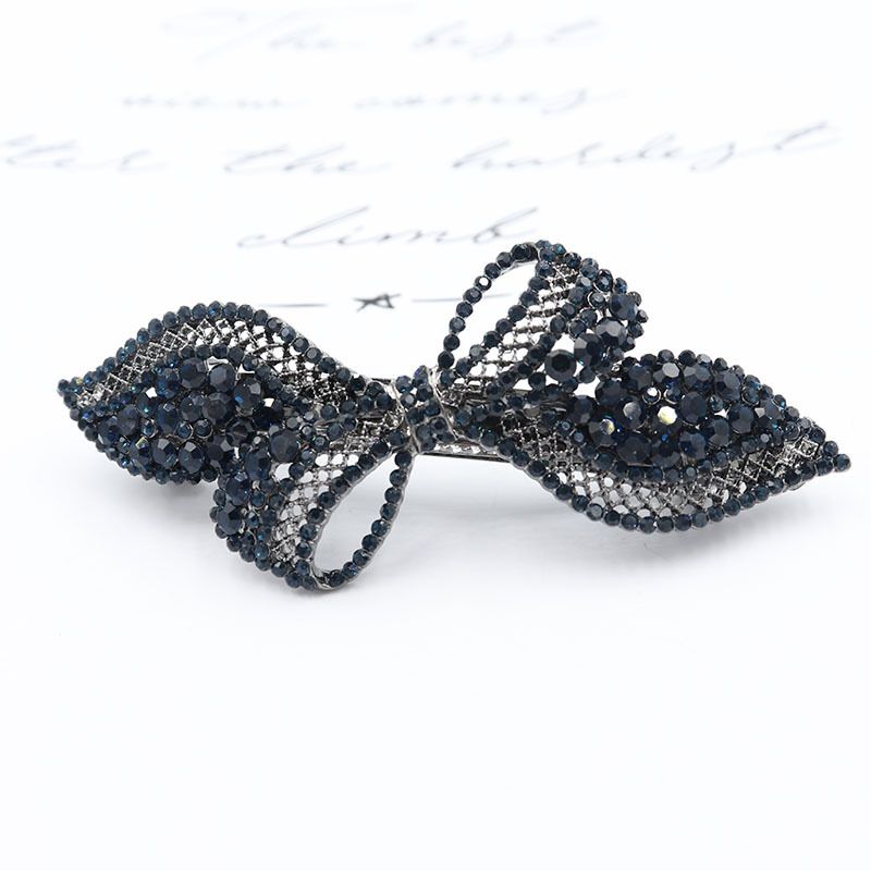 Patent Buckle with Bow & Faceted Beads