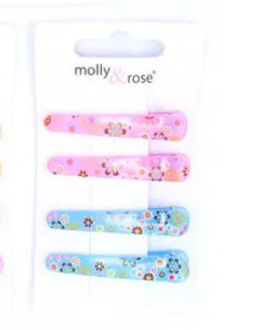 Næbklemmer i Fine Farver med Blomster