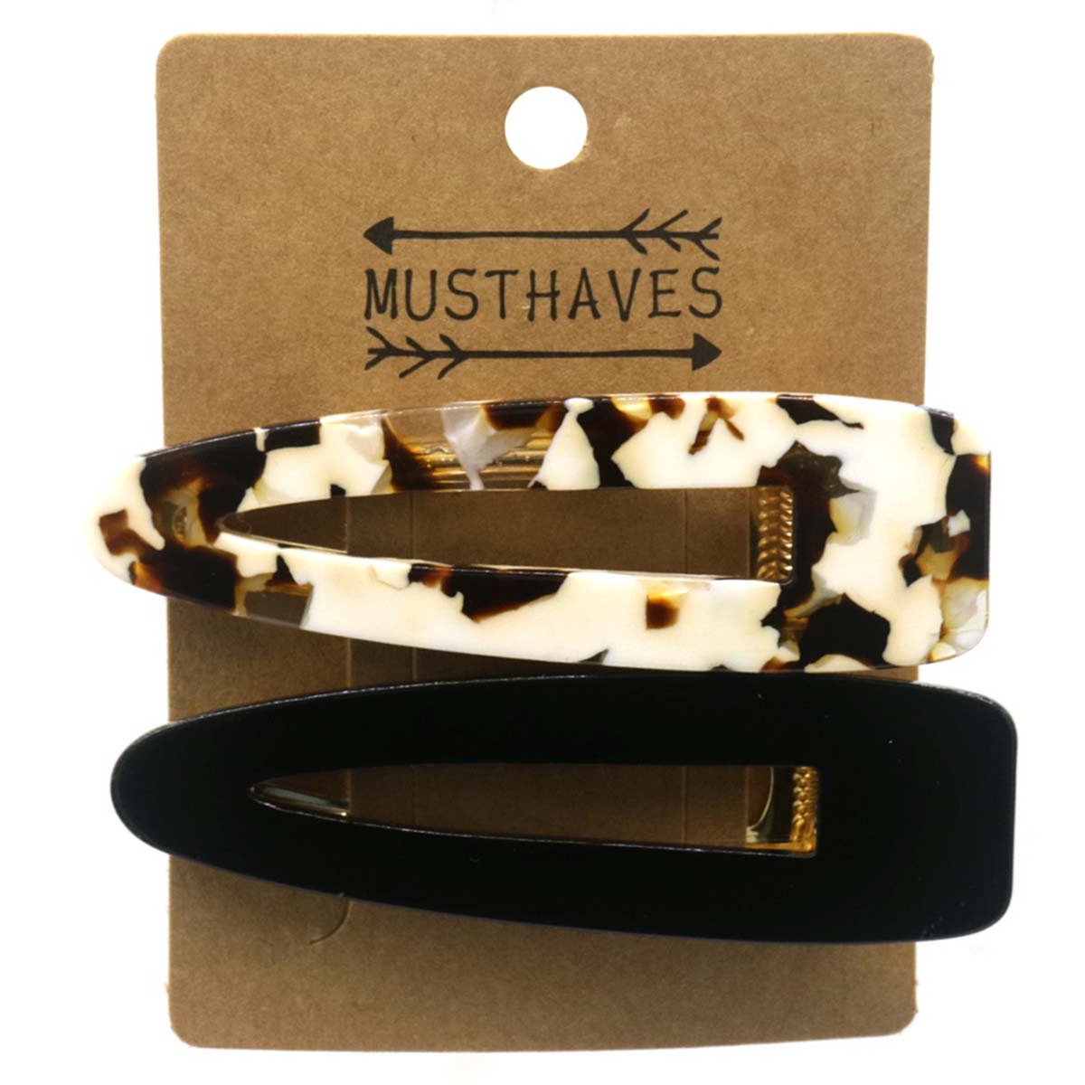 2 Næbklemmer - i Sort & Brune Farver