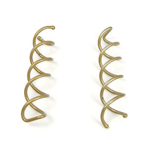 Spiral Hårnåle - i Blond Farve - 6 cm - SofiaGaver.dk