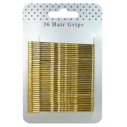 36 Metal Hårklemmer - Blond - 5.5 cm - SofiaGaver.dk