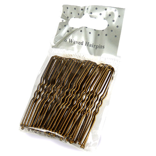 Hårnåle i Brun - 36 Stk - 5 cm - SofiaGaver.dk