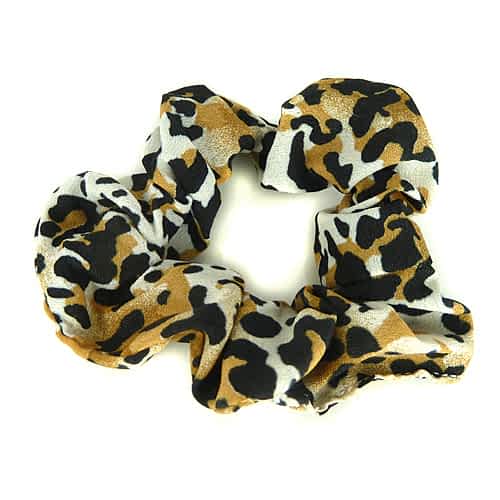 Scrunchie Hårelastik i Dyreprint - SofiaGaver.dk