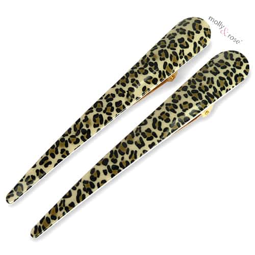 2 stk Mega-Næbklemmer med Dyreprint - 14 cm - SofiaGaver.dk