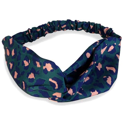 Hårbånd med Snoning - i Flot Leopardprint - SofiaGaver.dk