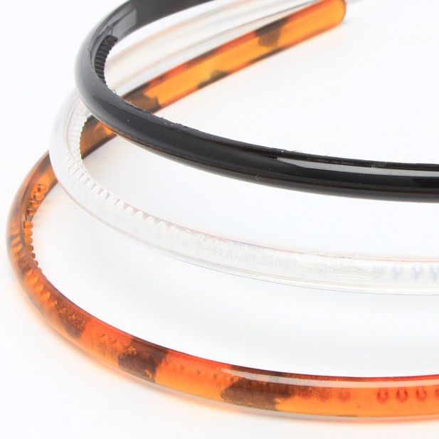 3 Hårbøjler - i Brun, Klar & Sort - SofiaGaver.dk