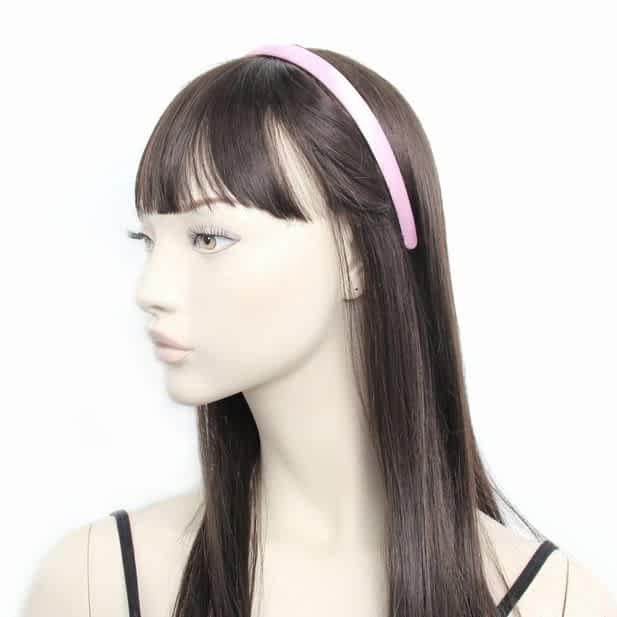 Satin-Hårbøjle - i Lysegrøn - SofiaGaver.dk