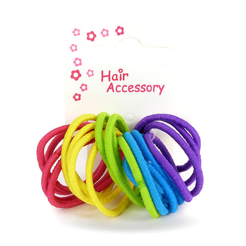 Små Mini-Hårelastikker - i Friske Farver - SofiaGaver.dk