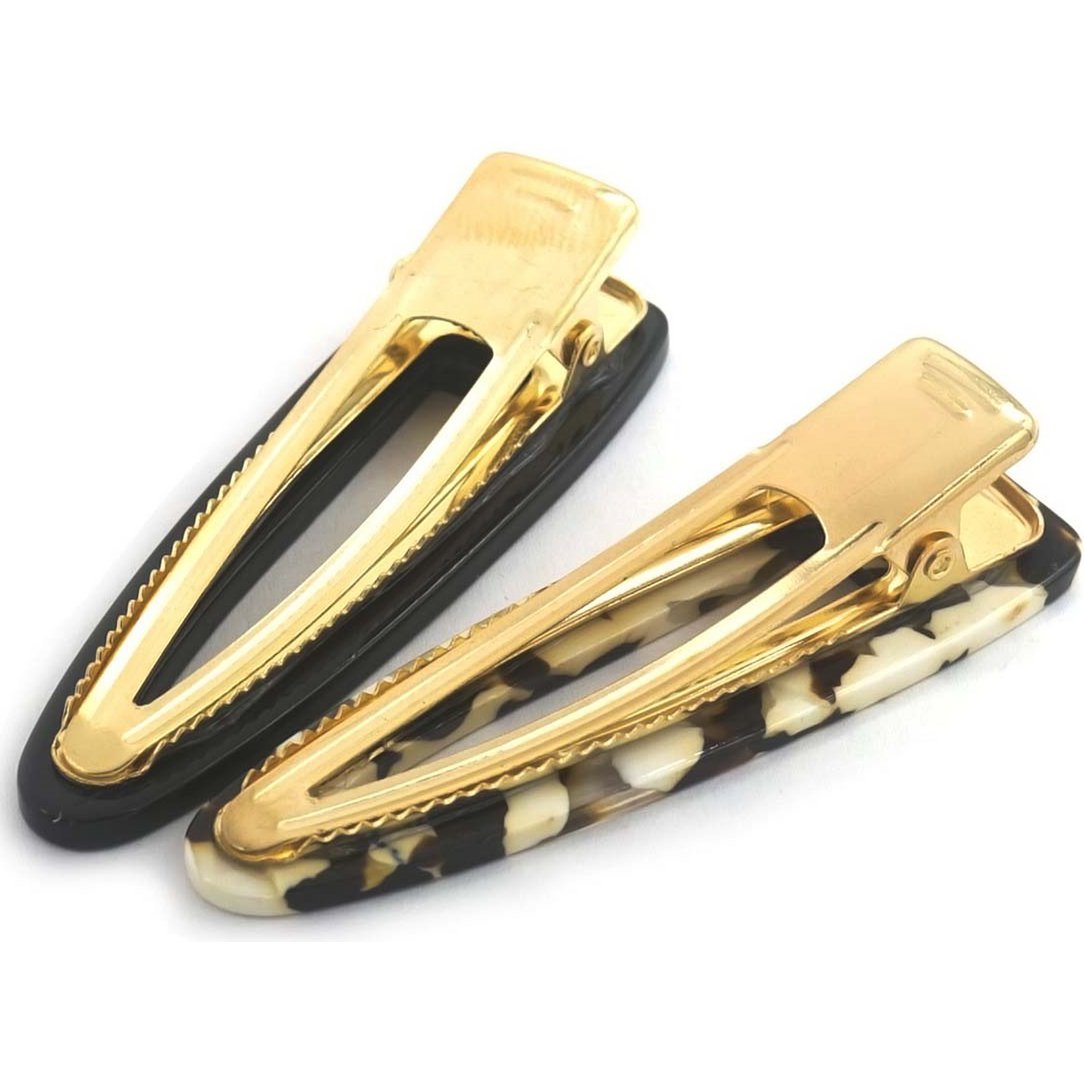 2 Næbklemmer - i Sort & Brune Farver