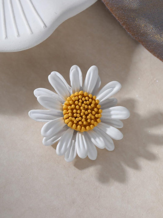 Broche med Marguerit - Daisy Blomst