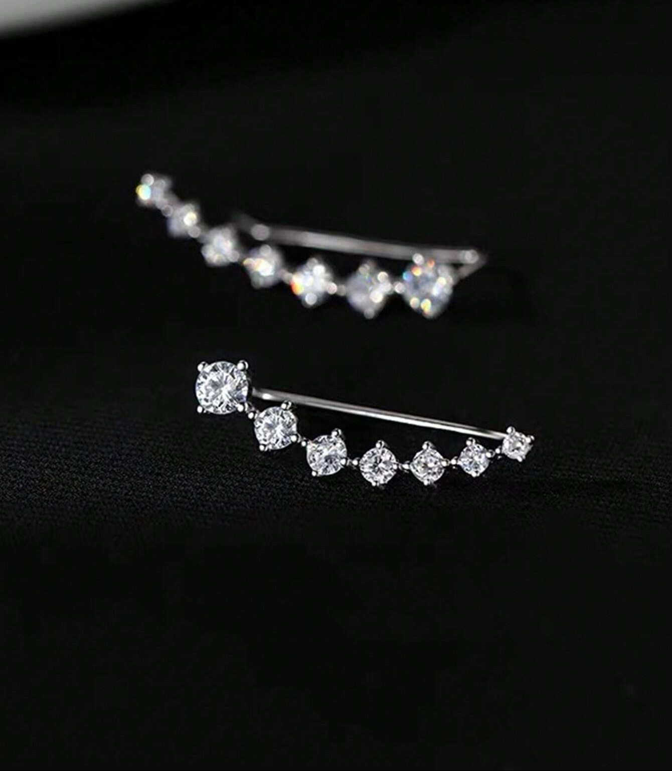 Øreringe med Krystalperler 