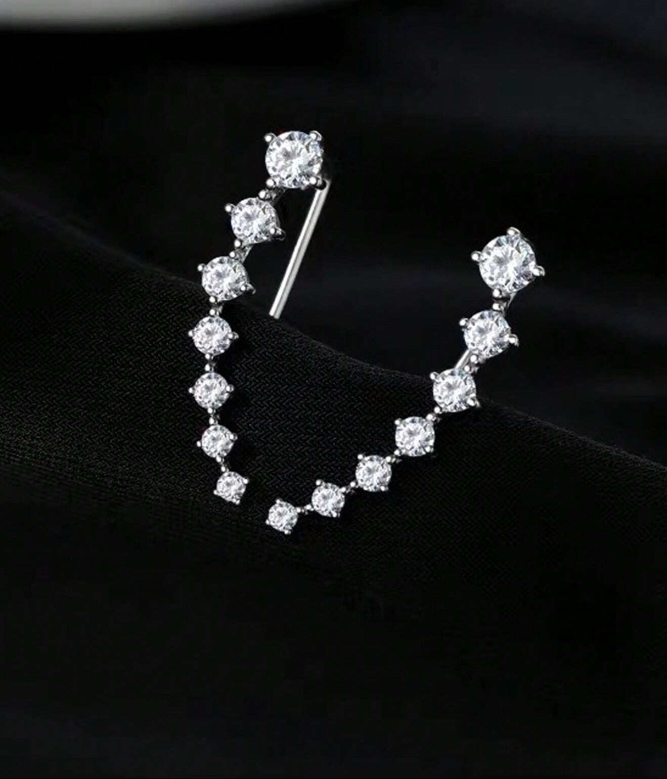 Øreringe med Krystalperler 