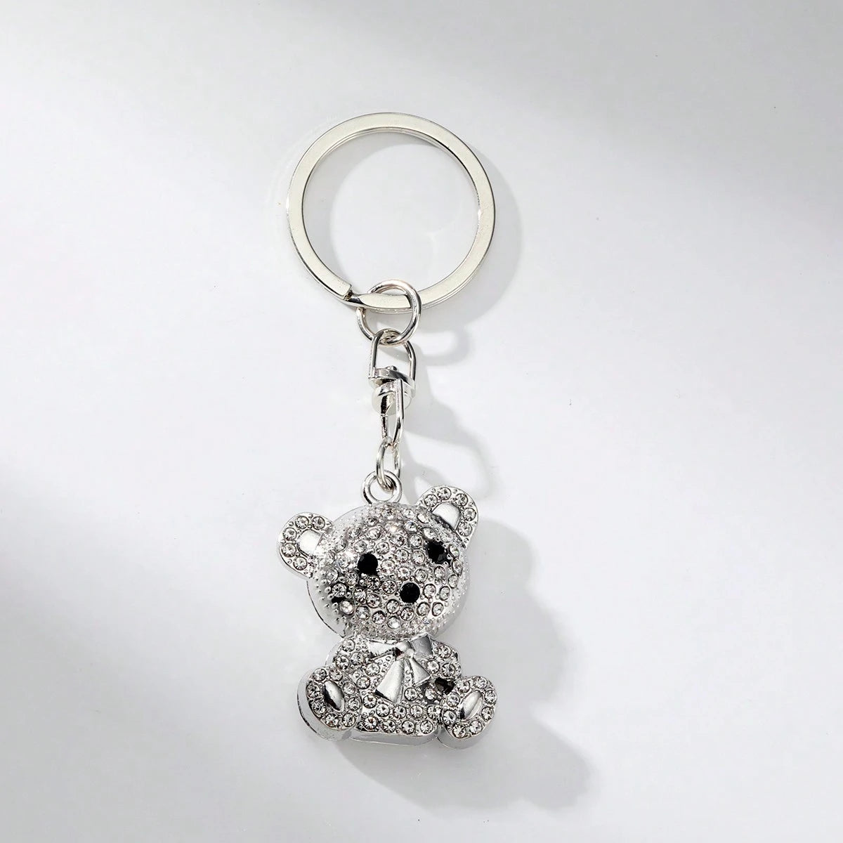 Nøglering med Bamse & Krystalperler