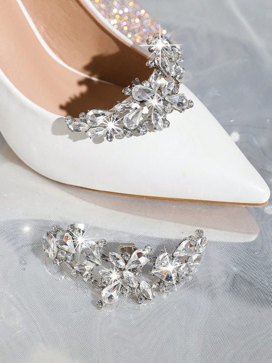 Sølv Sko Smykker med Krystalperler