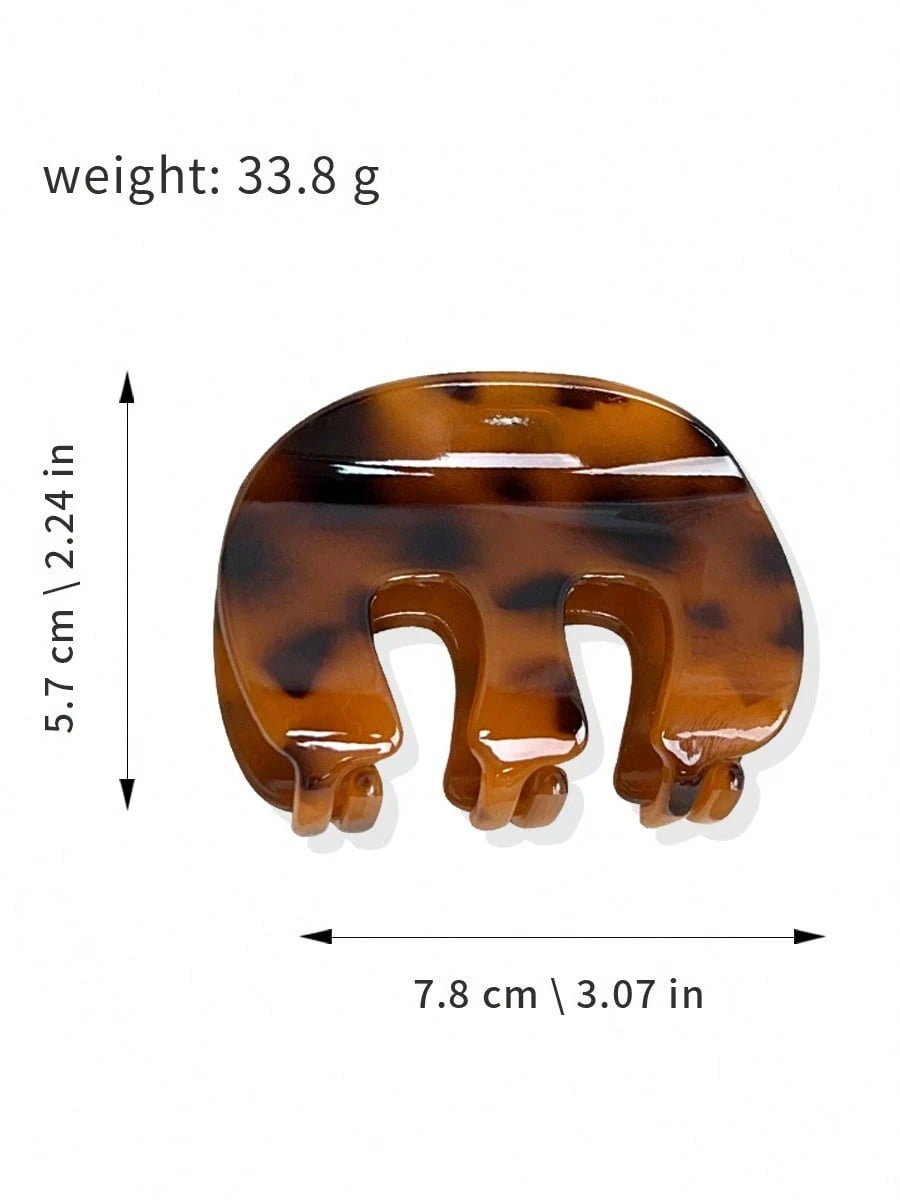 Tortoise Brun Hårklemme
