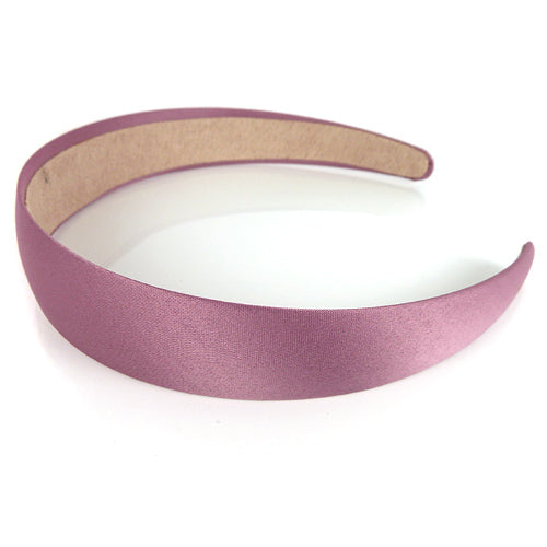 Klassisk Stof-Hårbøjle - i Gammel Rosa