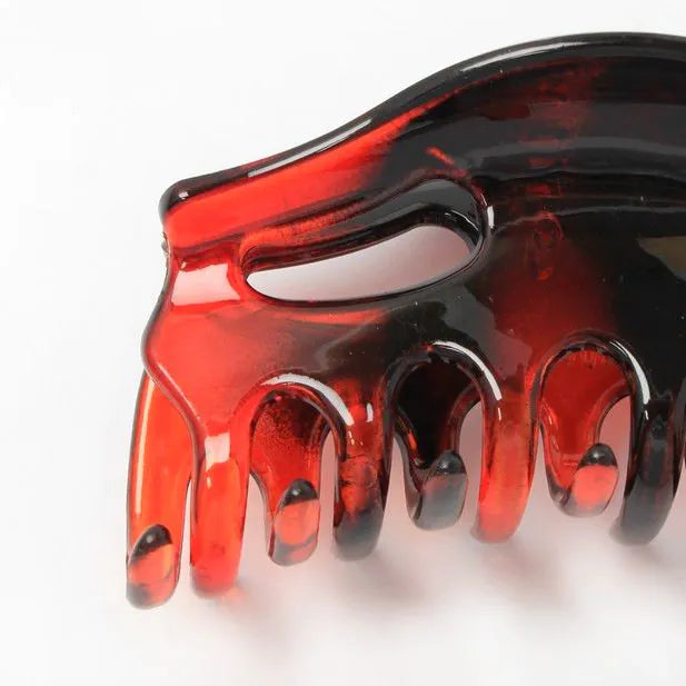 Brun Hårklemme med Tortoise Effekt