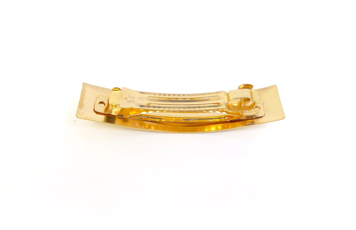 Elegant Gylden Metal Patent Hårspænde - SofiaGaver Eksklusiv