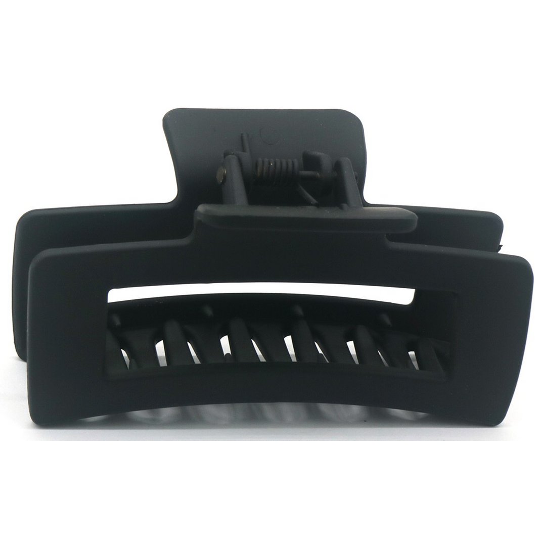 Hårklemme - Rektangulær Design - i Sort