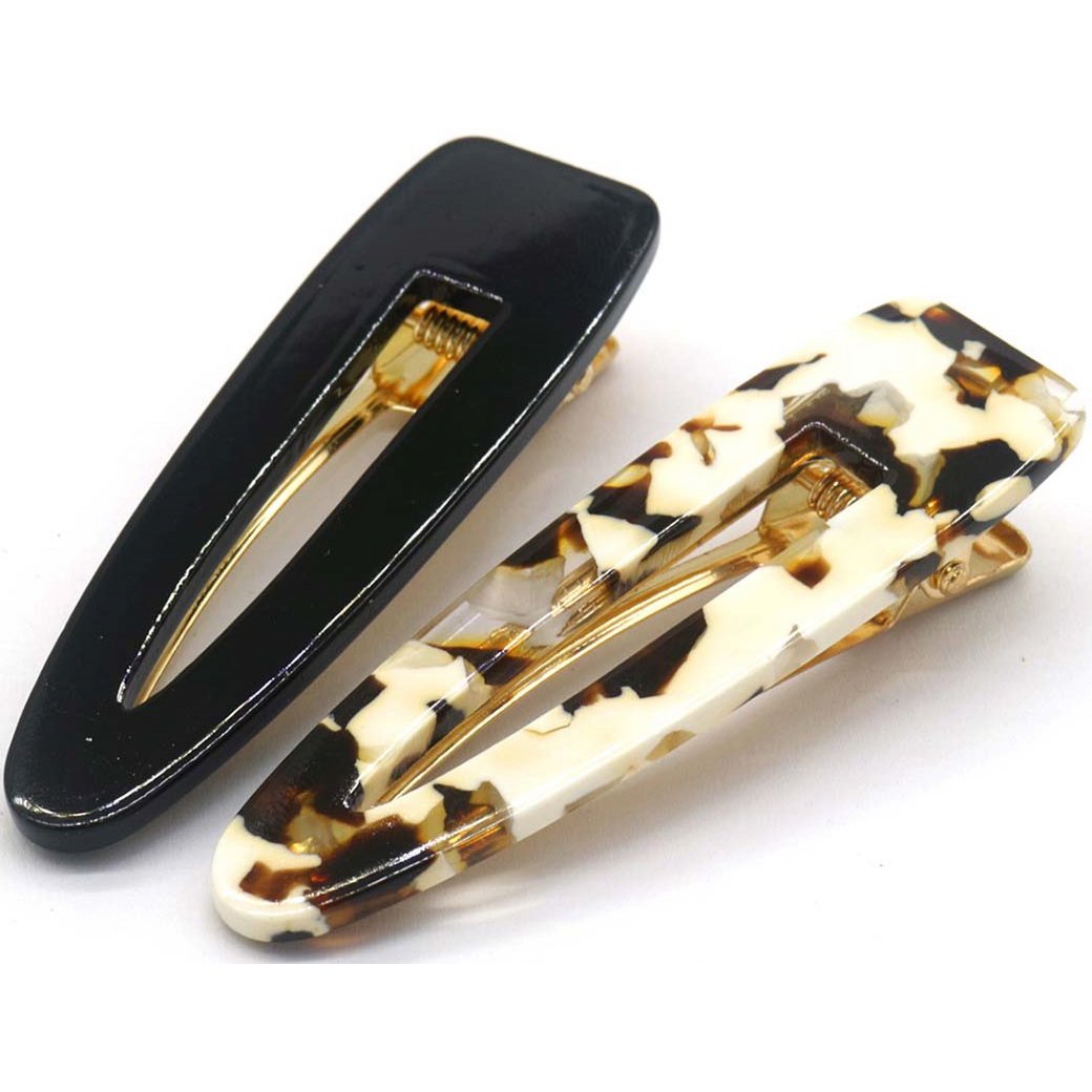 2 Næbklemmer - i Sort & Brune Farver