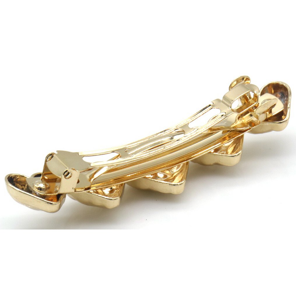 Hårspænde med Guld Hjerter 