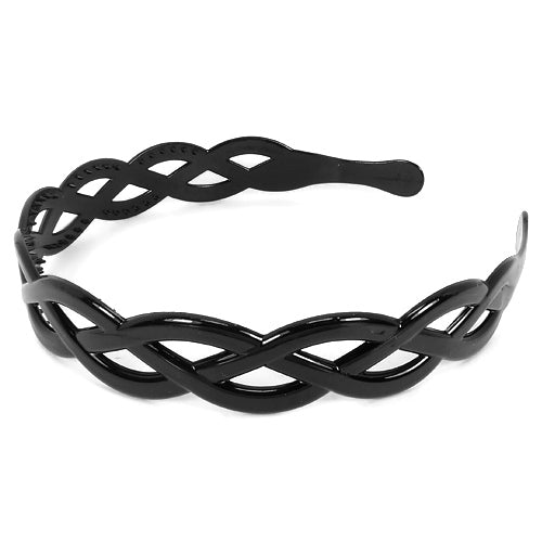 Black Braided Hairband