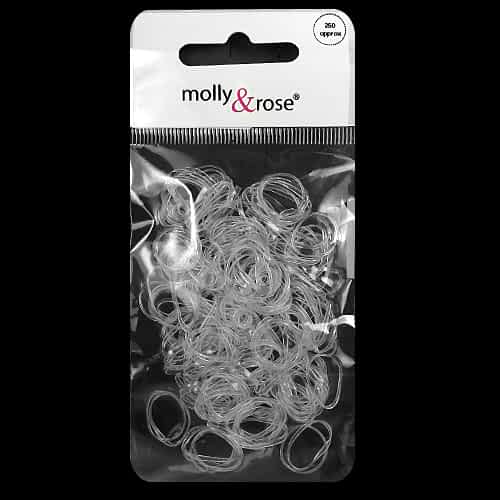 Micro Rubber Band - in Clear color