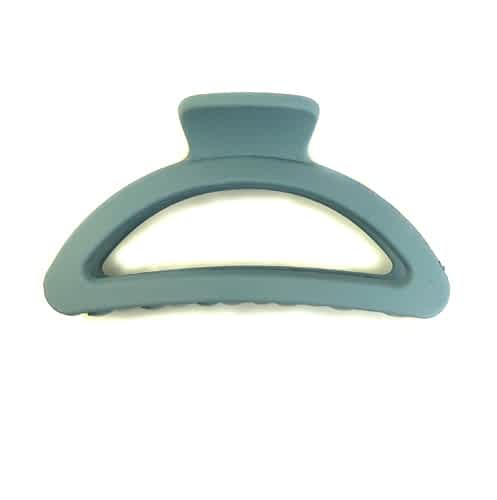 Hair Clip - Open Design - in Teal Blue