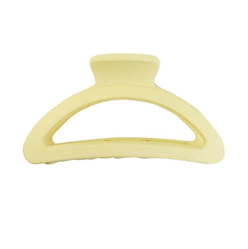 Hair Clip - Open Design - in Cream