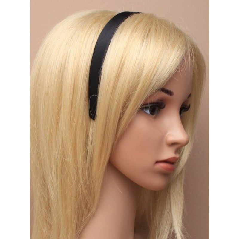 Classic Satin Hair Clip - in Black