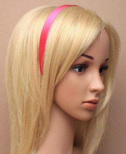 Classic Satin Hair Clip - in Pink